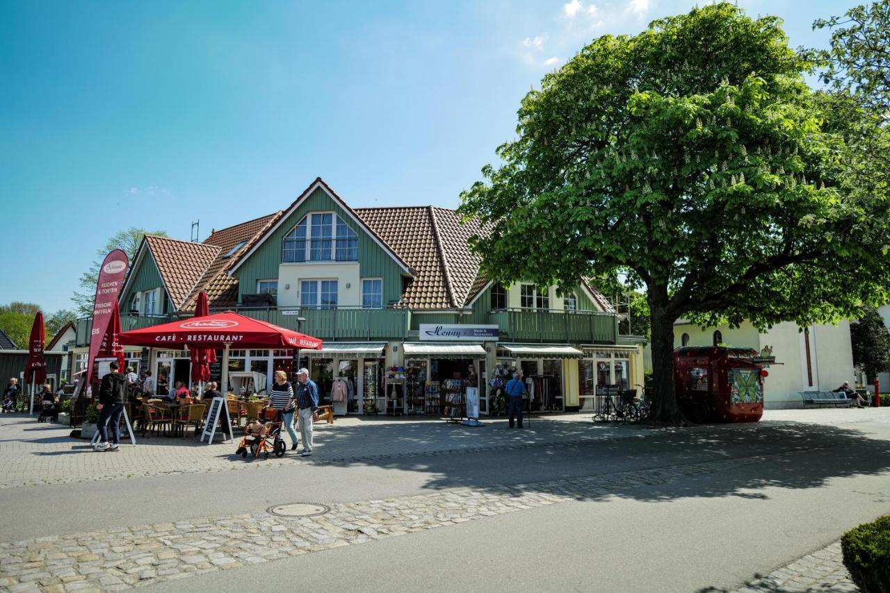Ferienwohnungen Meerfarbig Zingst - Haustierfrei -Terrasse Mit Strandkorb Oder Balkon - E-Ladesaeule - Parkplatz - Wlan - Fahrradschuppen - Waschtrockner - Ruhig Und Zentral - Nichtraucher Екстер'єр фото